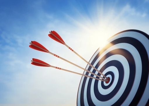 hitting a target