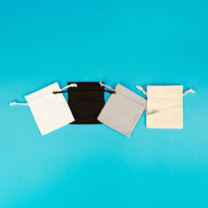 Luxury velvet jewellery pouch