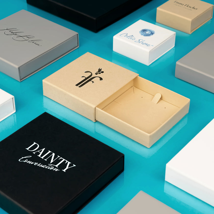 Kraft Paper Jewellery Matchbox