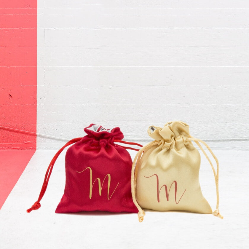 Branded Luxury Satin Bag