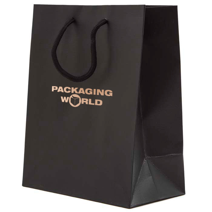 Foil Branded Luxury Embossed Gift Bag A6 Portrait Paper Bag