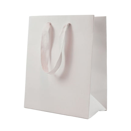 White Branded Eco Kraft Gift Bag A7 | Portrait Paper Bag