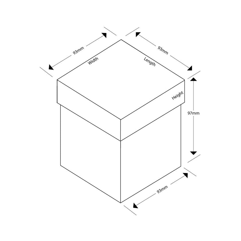 Small Luxury Rigid Candle Gift Box