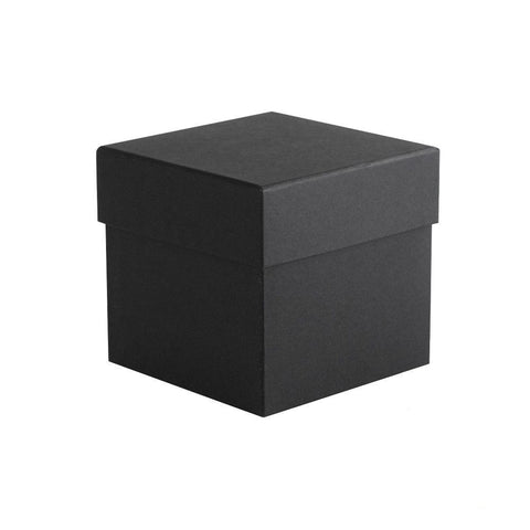 Black Luxury Rigid Candle Gift Box Large | Eco Kraft Box