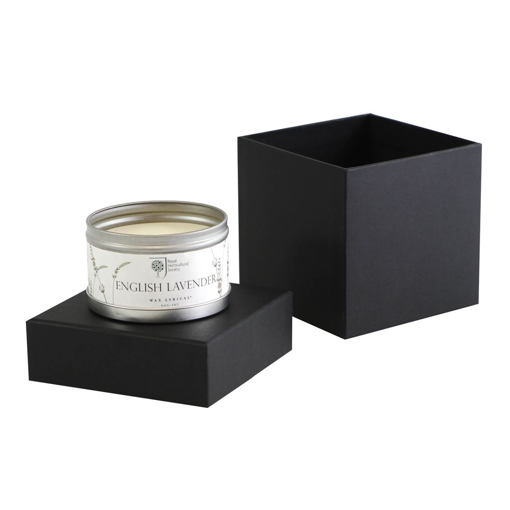 Foil Branded Large Luxury Rigid Candle Gift Box