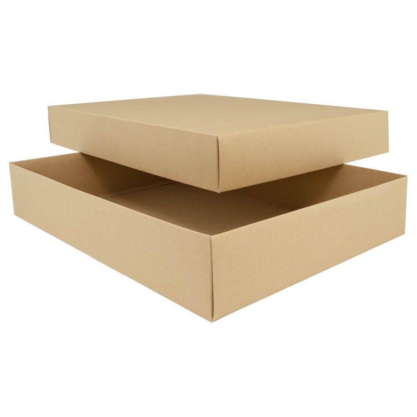 A4 Easy Fold Eco Kraft Self Assembly Gift Box