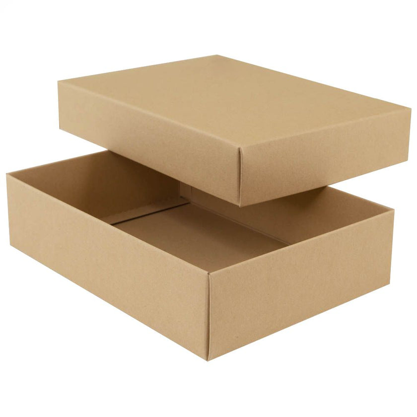 A6 Easy Fold Eco Kraft Self Assembly Gift Box