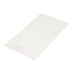 White Branded Eco Kraft Pillow Box Extra Small | Recyclable