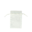 White Premium Organza Gift Bags Small | Satin Drawstring Pouch