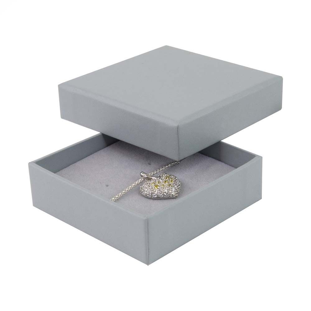 FSC Poppy Small Square Pendant Earring Box