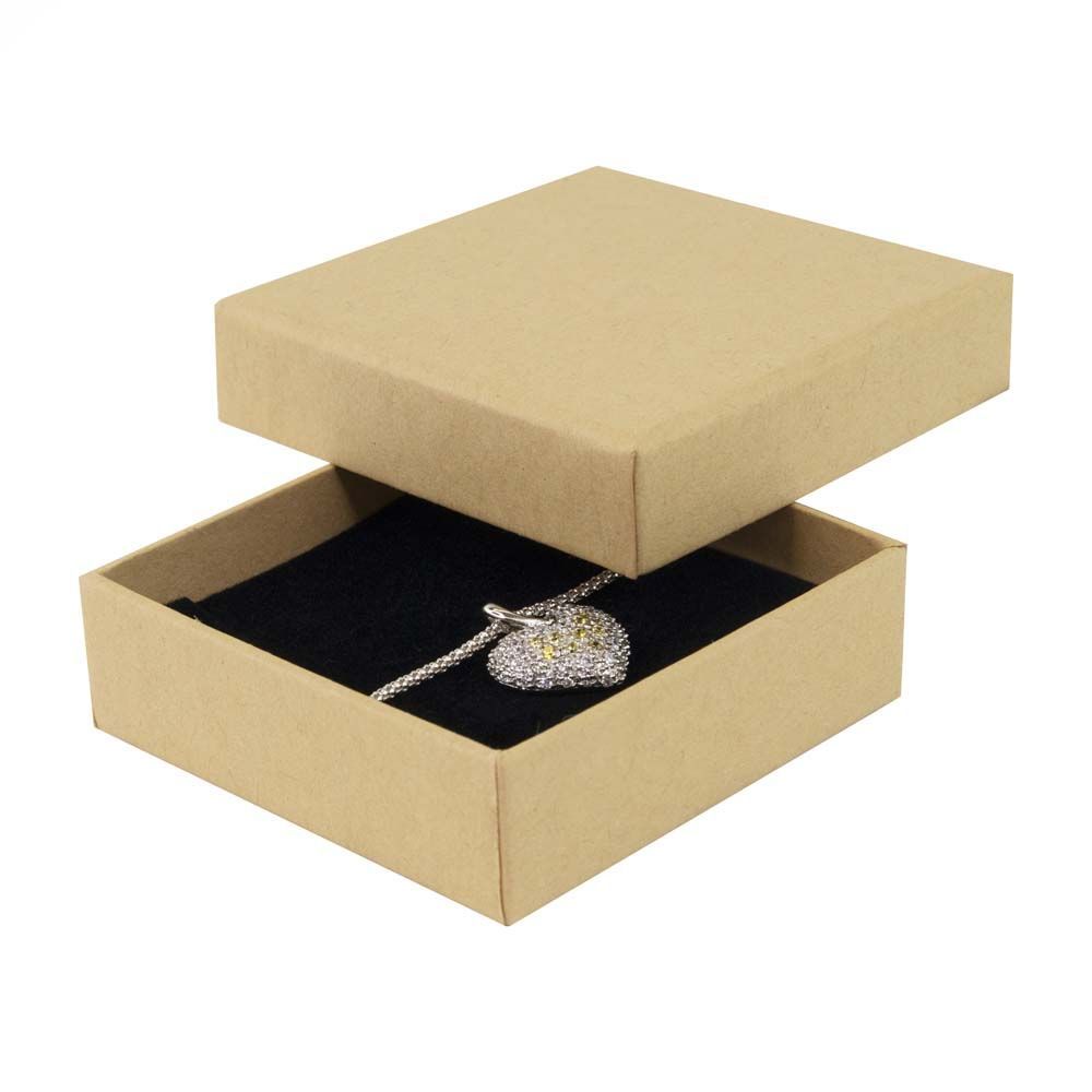 FSC Poppy Small Square Pendant Earring Box