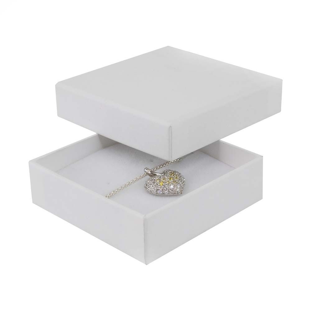 FSC Poppy Small Square Pendant Earring Box