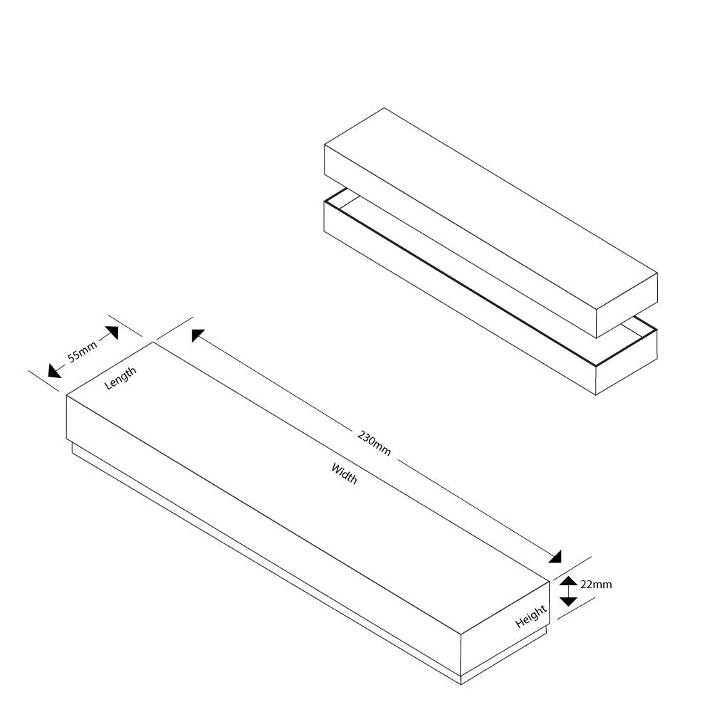 Foil Branded FSC Poppy Bracelet Watch Box