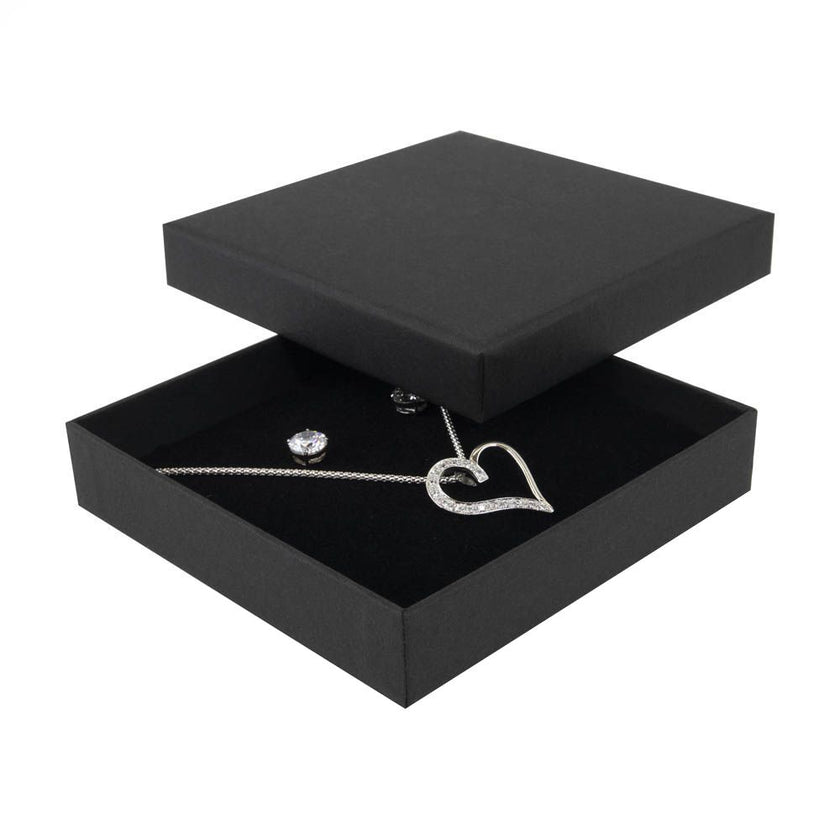 Foil Branded FSC Poppy Large Pendant Earring Box (Clearance)