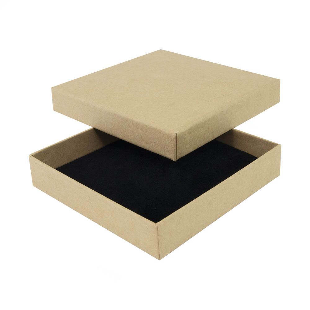 Foil Branded FSC Poppy Large Pendant Earring Box (Clearance)