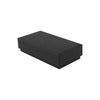 Black Eco Kraft Cufflink Earring Box | Anti-tarnish | FSC