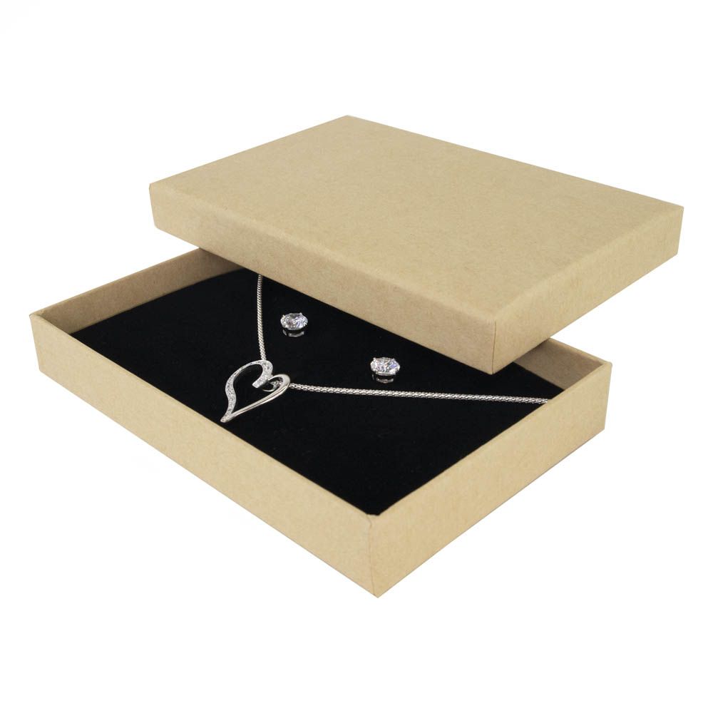 Foil Branded FSC Poppy Necklace Pendant Box