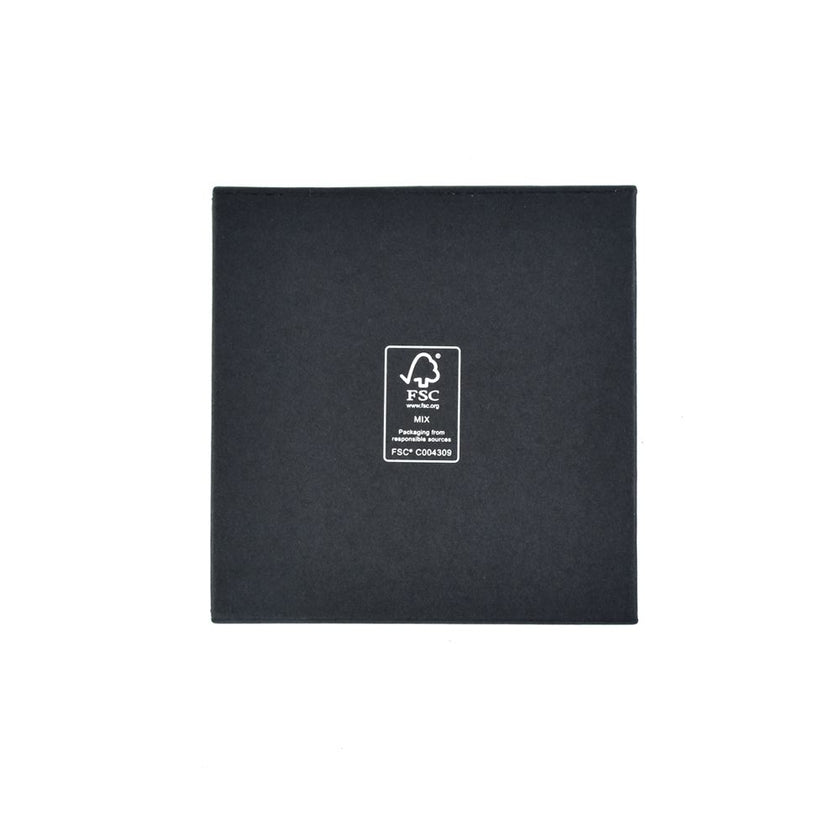 Foil Branded FSC Sunflower Medium Pendant Earring Box