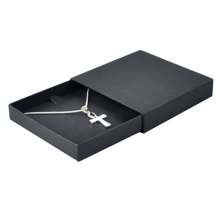 Foil Branded FSC Sunflower Large Pendant Earring Box