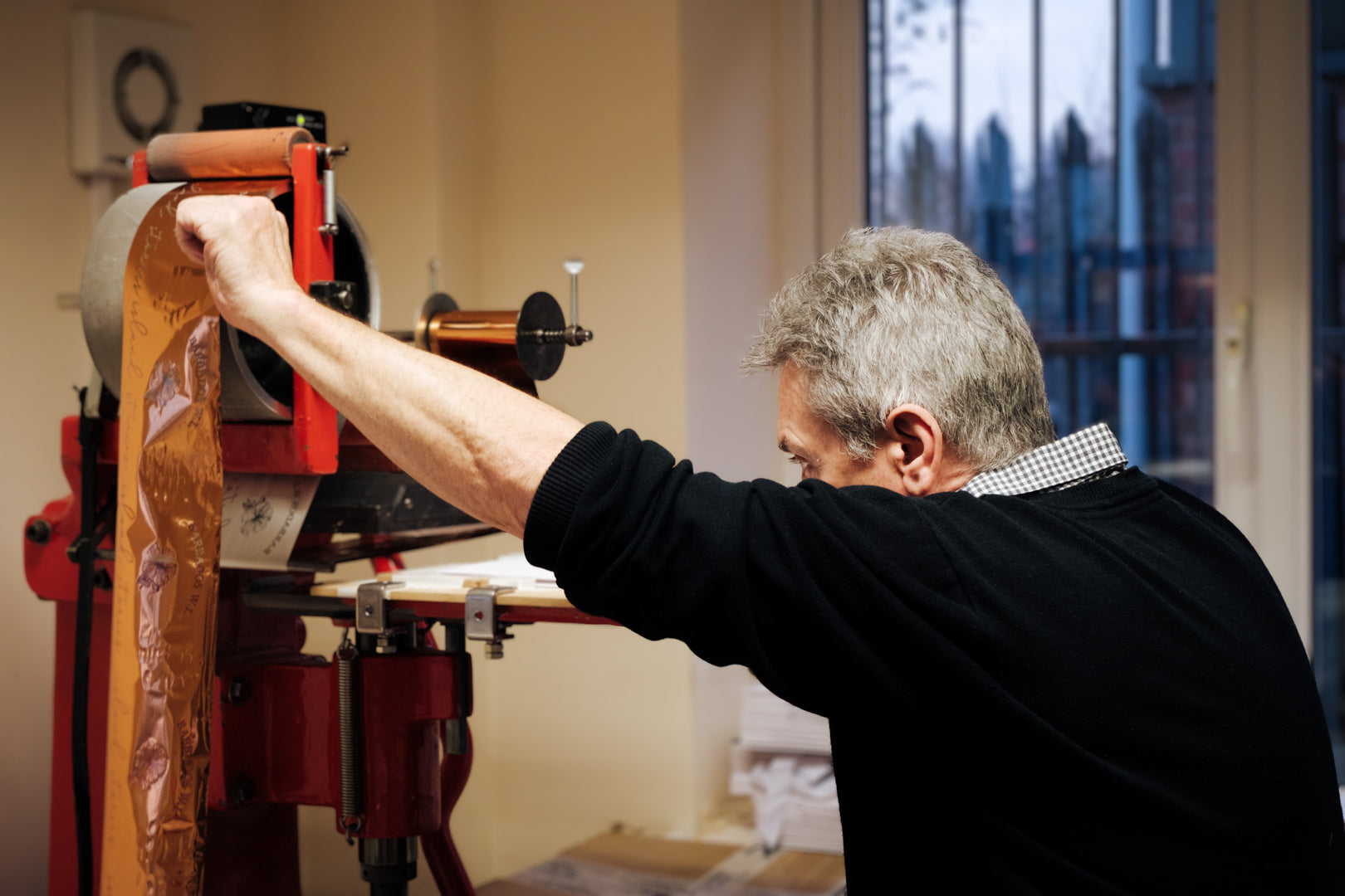 Foil Printing in Action