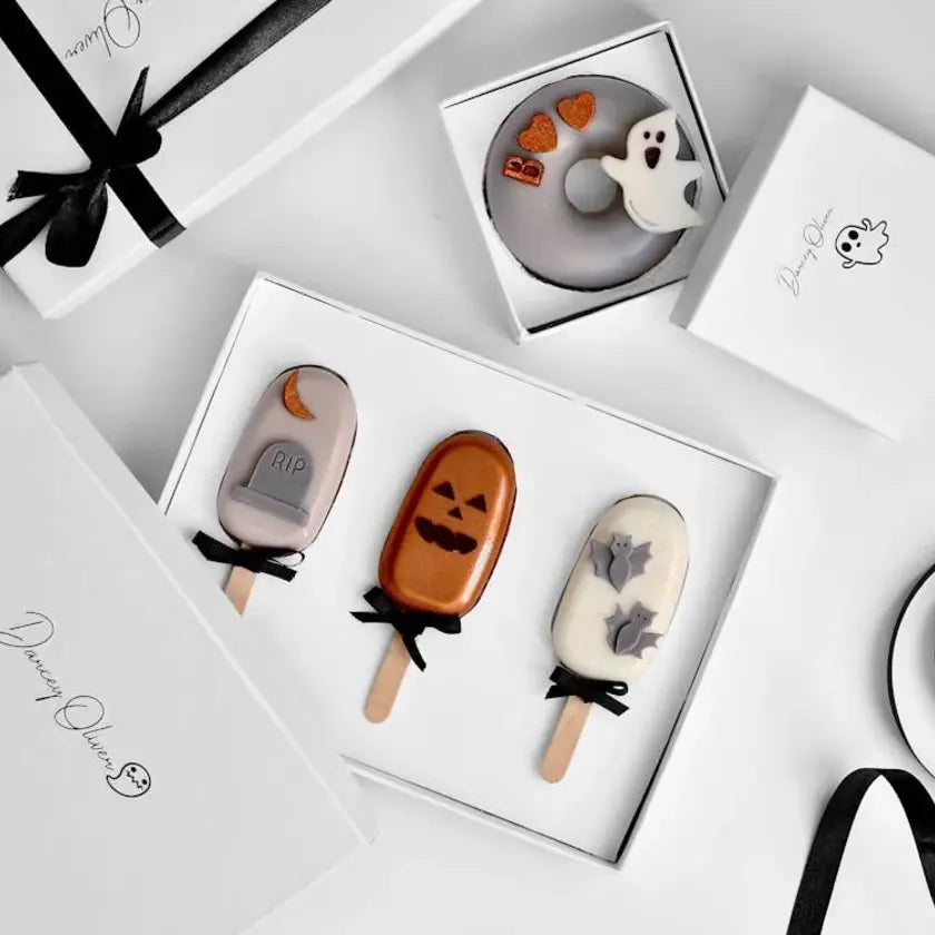 Eerie Elegance in Gift Wrapping