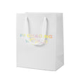 White Digital Printed Deluxe Embossed Gift Bag A5 Size | Portrait Paper Bag | FSC Certified