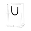 Digital Branded A7 Luxury Embossed Paper Gift Bag