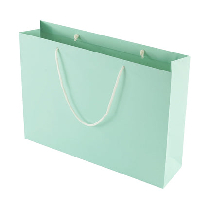 Green Eco Kraft Gift Bag A3 Size | Landscape Paper Bag | FSC Certified