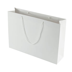 White Eco Kraft Gift Bag A3 Size | Landscape Paper Bag | FSC Certified