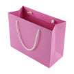 Pink Eco Kraft Gift Bag A5 Size | Landscape Paper Bag | FSC Certified