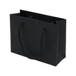 Black Eco Kraft Gift Bag A7 Size | Landscape Paper Bag | FSC Certified