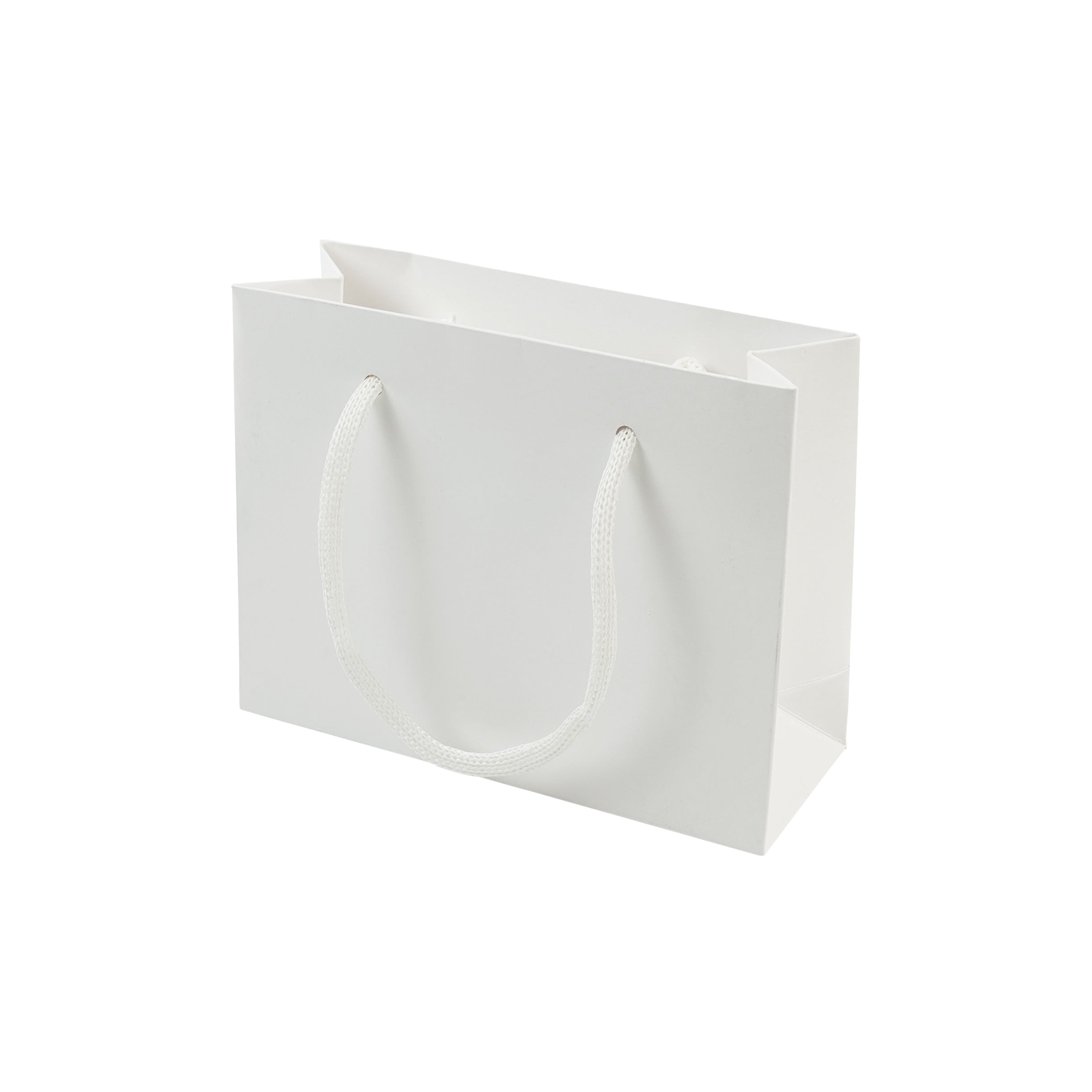 White Eco Kraft Gift Bag A7 Size | Landscape Paper Bag | FSC Certified