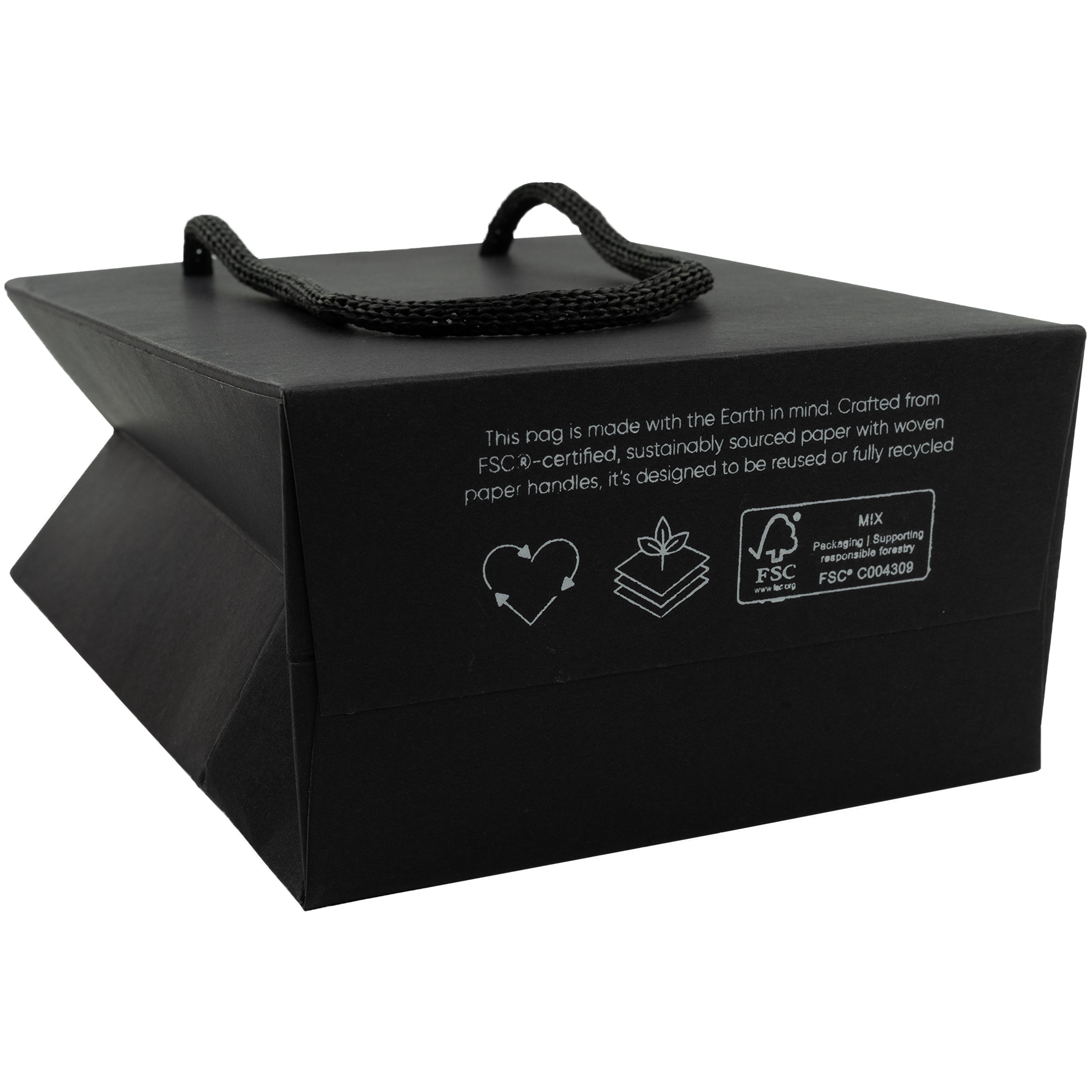 Foil Branded FSC A7 Portrait Eco Kraft Paper Gift Bag