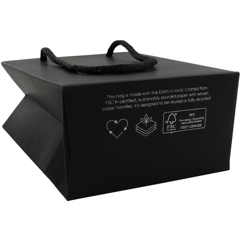 Foil Branded FSC A7 Portrait Eco Kraft Paper Gift Bag