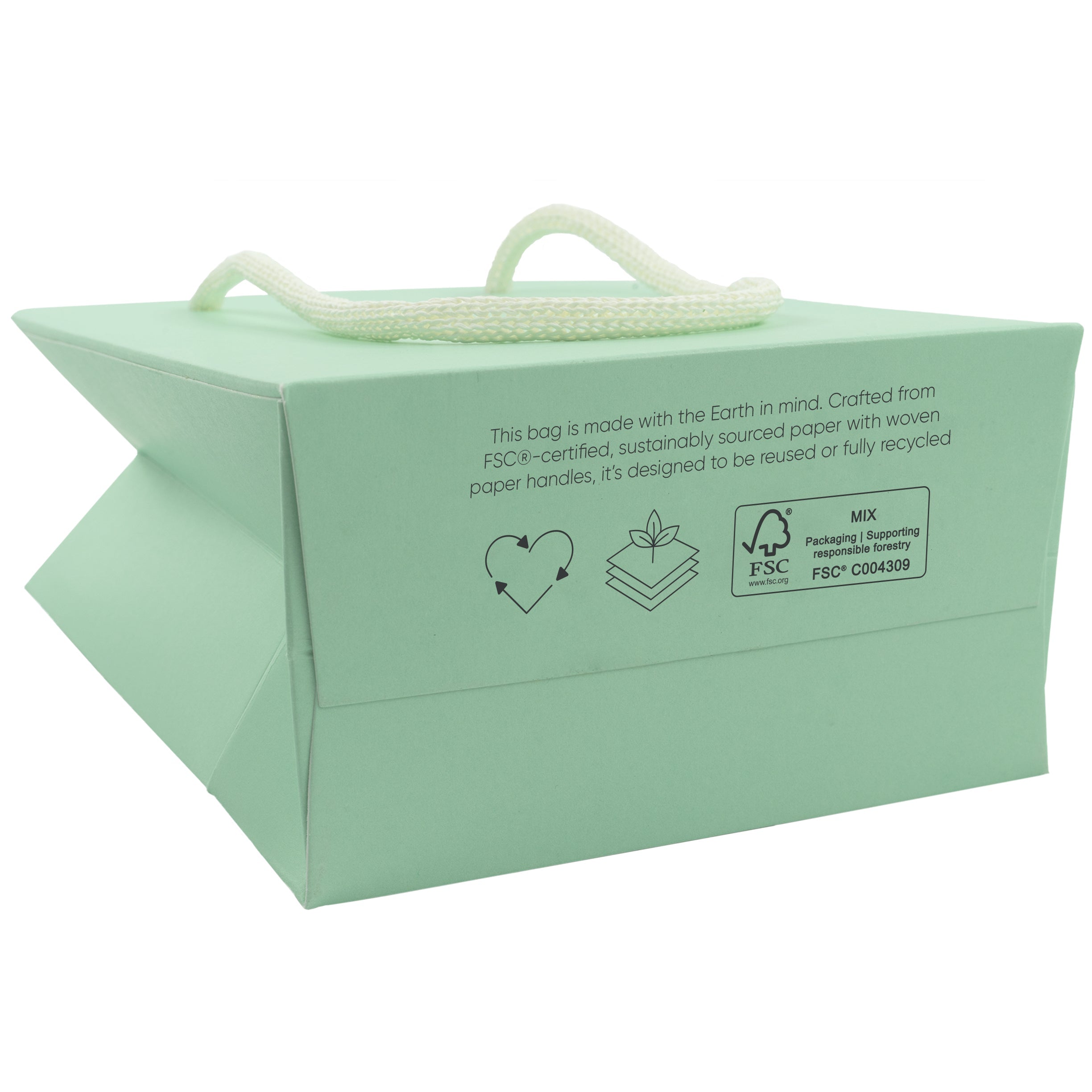 FSC A7 Portrait Eco Kraft Paper Gift Bag