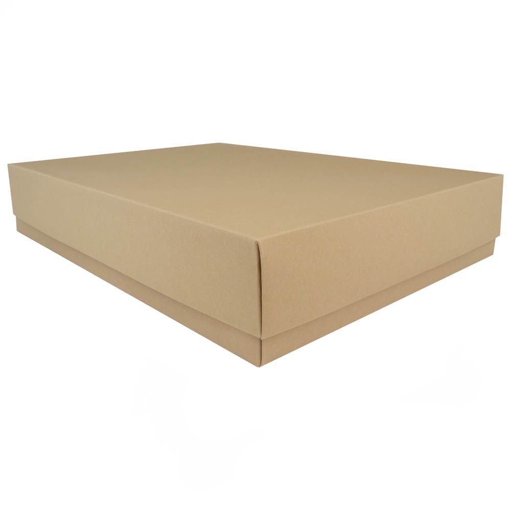 A3 Rectangle Box Eco Kraft Gift Box A3 Size | Easy to Assemble | Recyclable – Packaging ...
