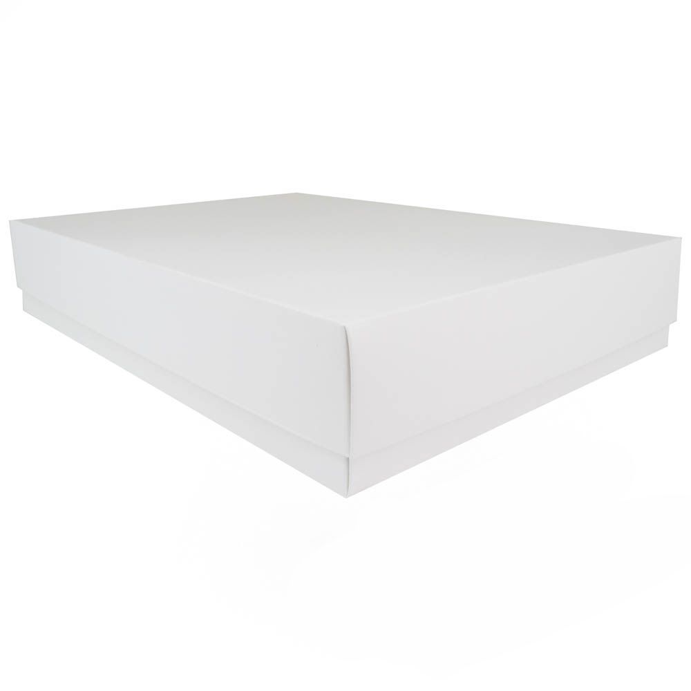 White Eco Kraft Gift Box A3 Size | Easy to Assemble | Recyclable