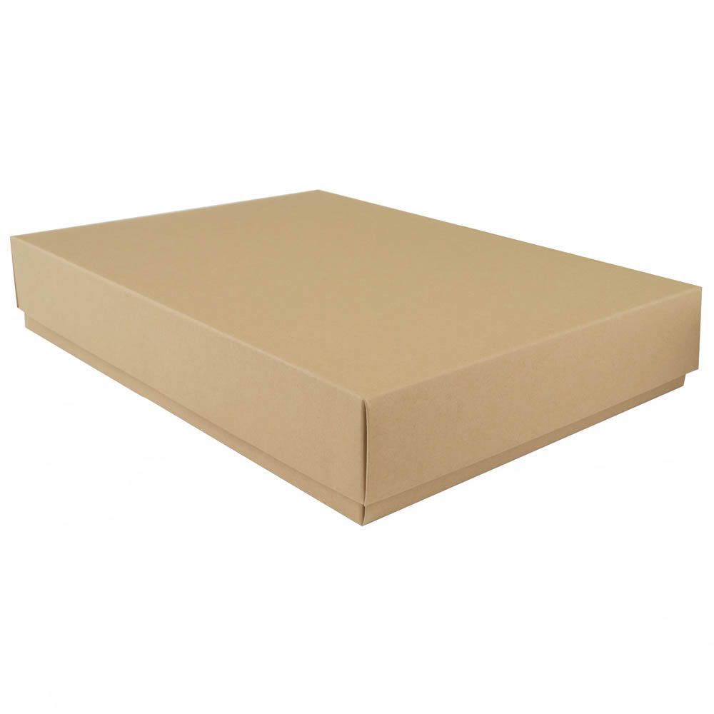Eco Kraft Gift Box A4 Size | Easy to Assemble | Recyclable – Packaging ...