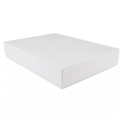 White Eco Kraft Gift Box A4 Size | Easy to Assemble | Recyclable