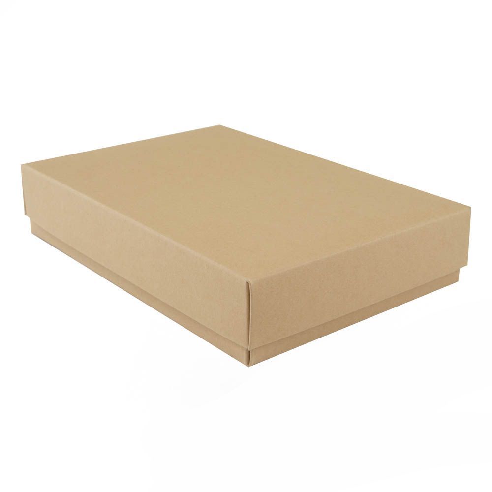 Kraft Branded Eco Kraft Gift Box A5 | Easy Assemble | Recyclable