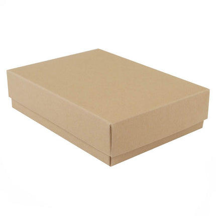 Kraft Branded Eco Kraft Gift Box A6 | Easy Assemble | Recyclable