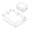 A4 Easy Fold Eco Matt Laminated Self Assembly Gift Box