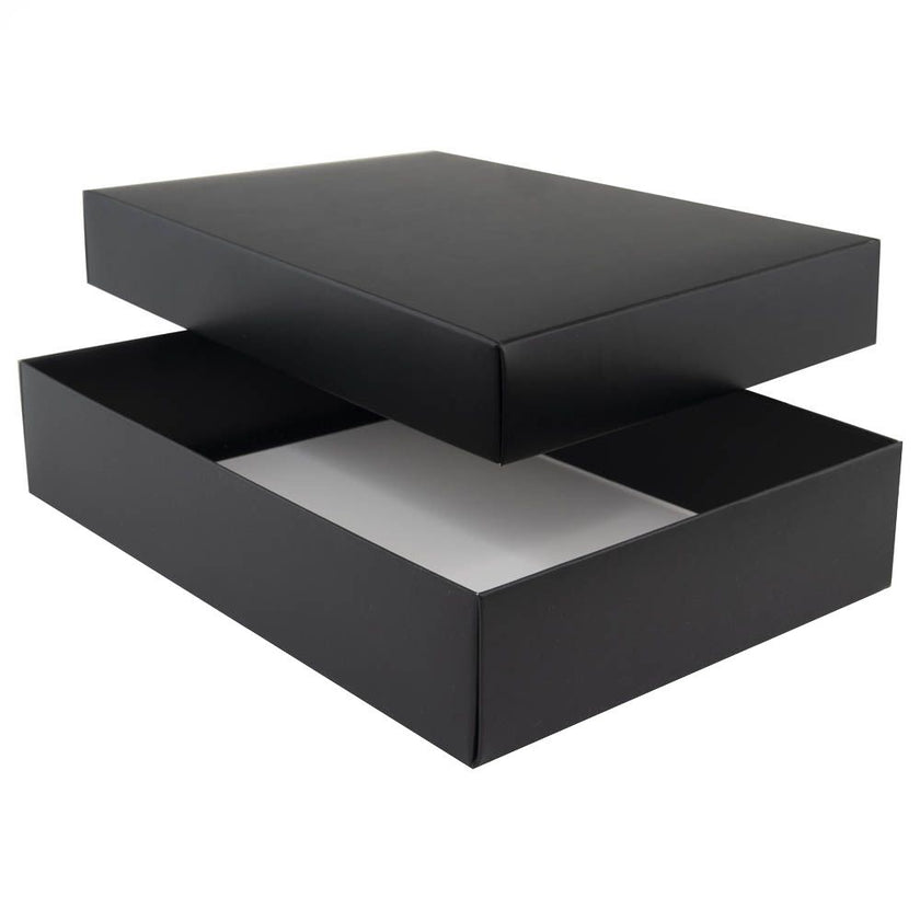 Foil Branded A5 Easy Fold Matt Laminated Self Assembly Gift Box