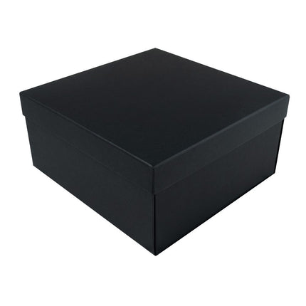 Black Branded Luxury Rigid Hamper Gift Box | FSC