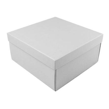 Grey Digital Printed Luxury Rigid Hamper Gift Box | FSC