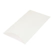 White Branded Eco Kraft Pillow Box Medium | Recyclable