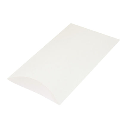 White Eco Kraft Pillow Box Large | Recyclable