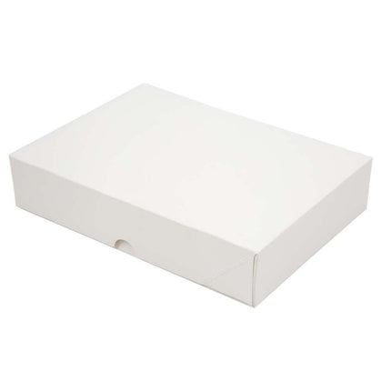 White Pop-Up Gift Box A4 Size | Affordable Flat Pack Box