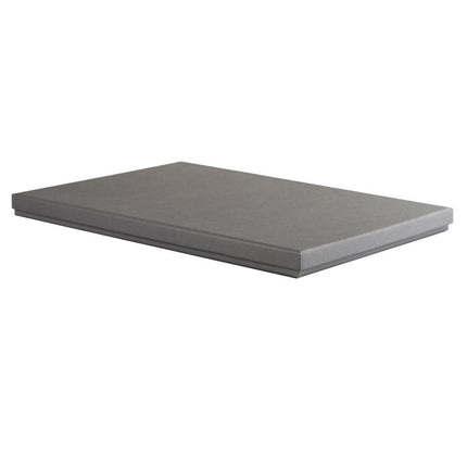 Grey A4 Thin Luxury Rigid Presentation Gift Box | Eco Kraft Box