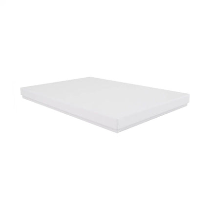 White Digital Printed A5 Thin Luxury Rigid Presentation Gift Box